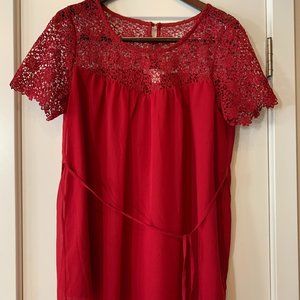 Lace Detail Maternity Top